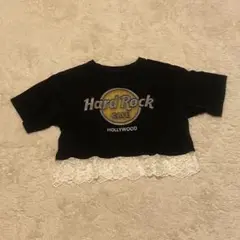 Hard Rock CAFE HOLLYWOOD リメイク古着 Tシャツ