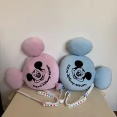 東京ディズニーリゾート ミッキーマウス バルーン（風船) ショルダーバッグ ペア