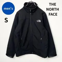 【美品】THE NORTH FACE ソフトシェルジャケット メンズS ブラック