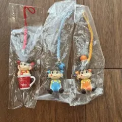 ペコちゃん キャラクター ストラップセット