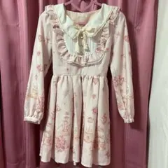 LIZLISA リズリサ　スノードーム　ワンピース　ピンク