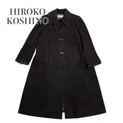 ヒロコビス ヒロココシノ トレンチコート 黒 2way 中綿ライナー 11 ヒロコビス ヒロココシノ トレンチコート 黒 2way 中綿ライナー 11