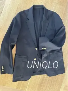 UNIQLO ネイビー テーラードジャケット