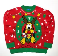リルリンリン　ミッキー　プルート　クリスマス　セーター　トレーナー　パーカー リルリンリン ミッキー プルート クリスマス セーター トレーナー 新品