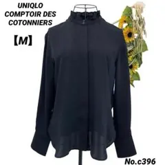 ユニクロCOMPTOIR DES COTONNIERS 長袖ブラウス　M 黒のサムネイル