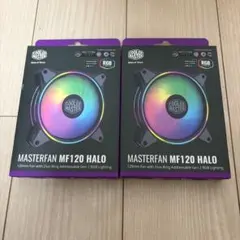 Cooler Master MASTERFAN MF120 HALO 2個セット