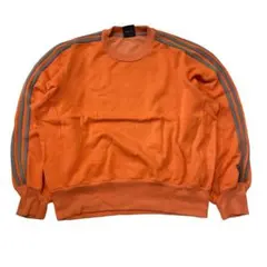 00s adidas アディダス スウェット トレーナー オレンジ L 長袖