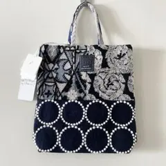 【新品未使用】ミナペルホネン☆toast bag☆floraleaf☆グレー♡♡ 2025年最新】ミナペルホネン「floraleaf」トーストバッグの人気