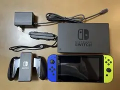 【純正プロコントローラー付き】Nintendo Switch 青/黄 本体