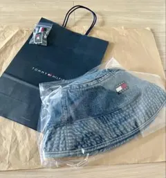 タイムセール❗️新品　トミージーンズ　ヘリテージデニムバケットハット　ユニセックス