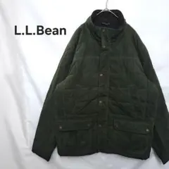 L.L.Bean　マウンテンジャケット　襟コーデュロイ　エルエルビーン　中綿