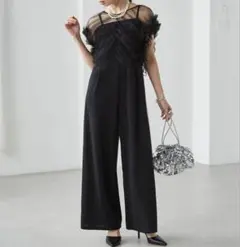 オケージョンドレス パンツドレス