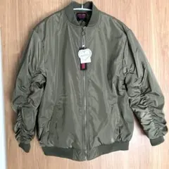 新品アウター160★ガールMA-1★ブルゾン中綿ジャンパー