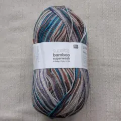 【未使用】superba bamboo SUPER WASH 4ply けいとや