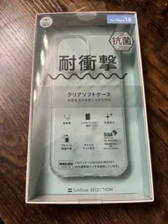 SoftBank Selection iPhone 16用クリアケース
