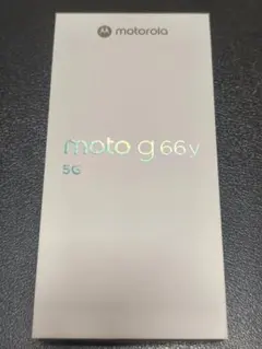 新品　moto g66y 5G ブラックオイスター　SIMフリー