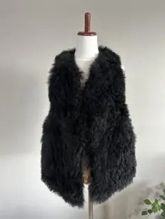 ジレ ファーコート