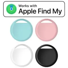 【新品】スマートタグ 探す対応 エアタグ GPS AirTag【色：ホワイト】