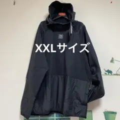 新品　アンダーアーマー マーク入りパーカースウェット・トレーナー「XXL・黒」