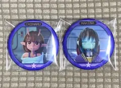 銀河特急 ミルキー☆サブウェイ 蓄光缶バッジ マキナ チハル