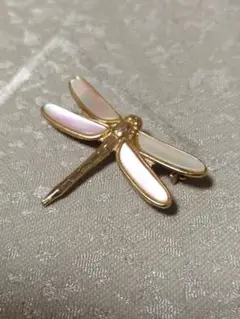 レトロ　ブローチ　トンボ　昭和レトロ　アクセサリー