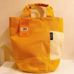 TULLY'S COFFEE トートバッグ マスタードイエロー　タリーズコーヒー