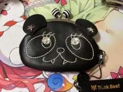 Think Bee！口金ポーチ　パンダ