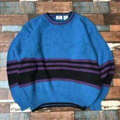 ビンテージ　古着　Venture アクリルニットセーター Mサイズ　メンズ