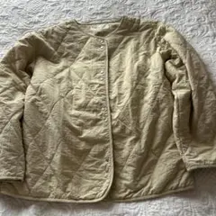 Chocolatier ベージュ キルティングジャケット