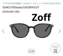 Zoffゾフ ZA181G05 14E2 サングラス ボストン