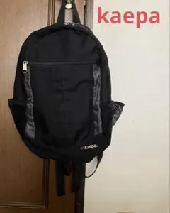 Kaepa 黒リュックサック　リュックのサムネイル