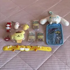 【まとめ売り】サンリオ ガチャ キーホルダー ラバーバンド マスコット ウォッチ
