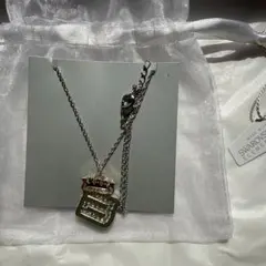 BIGBANG VIP 王冠デザイン ネックレス リング　金銀テープ付き