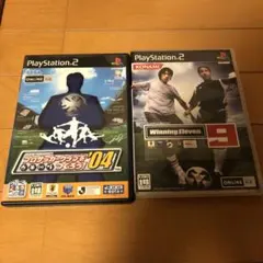 PS2ウィニングイレブン9説明書無しプロサッカークラブをつくろう!04 セット