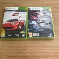 海外版　Forza Motorsport 4 & The Crew CD2本