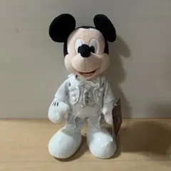 厳選 ディズニー　ビッグバンドビート　ミッキー ぬいぐるみ　白タキ　黒タキ 白タキシードのミッキー&オーバードレスのミニー！東京