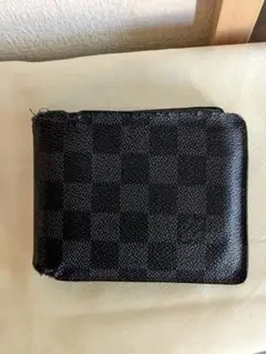 送料無料！美品！LOUIS VUITTON ダミエ 二つ折り財布 Louis Vuitton ダミエ 二つ折り財布｜Yahoo!フリマ（旧PayPay