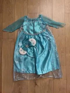 ディズニー エルサ ドレス カチューシャ コスチューム 100㎝