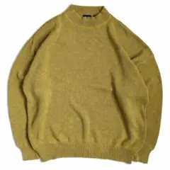 古着 90's OLD ギャップ コットンニット マスタード