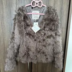 【新品】レディース アウター ジャケット 毛 ファーコート