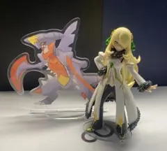 新品未開封 ポケモンマスターズEX シロナ＆ガブリアス フィギュア