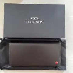 TECHNOS テクノス 長財布 メンズ 本革