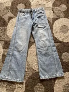 ZARA ワイドレッグパンツ 11-12Y ライトブルー