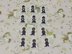 刀剣乱舞 アニメイトカフェ アニカフェ フレークシール 大倶利伽羅 火車切