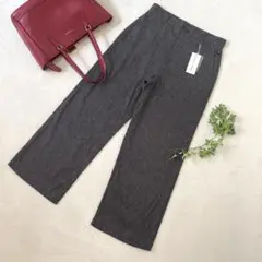 パンツ　Mサイズ 新品　ブラック　レディース　春秋