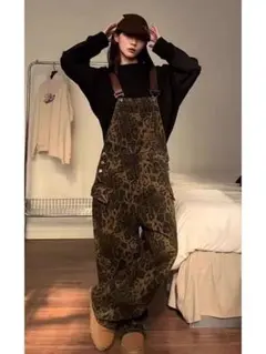 デニム ジャンプスーツ