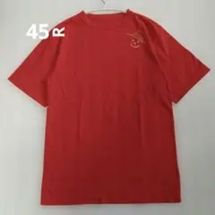 【45R】45rpm スマアールハットプリントTシャツ　美品のサムネイル