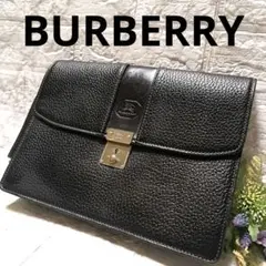 ✨️美品✨️BURBERRY セカンドバッグ 本革 ノバチェック
