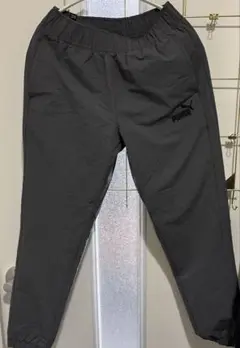PUMA グレー　トレーニングパンツ