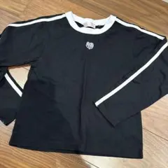 黒 長袖カットソー